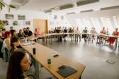 Sdílení zkušeností účastníků mobilit z 1. období programu ERASMUS+.